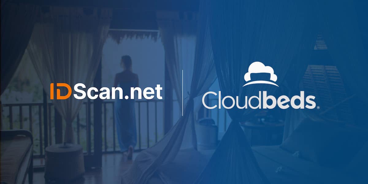 IDScan.net and Cloudbeds partnership header